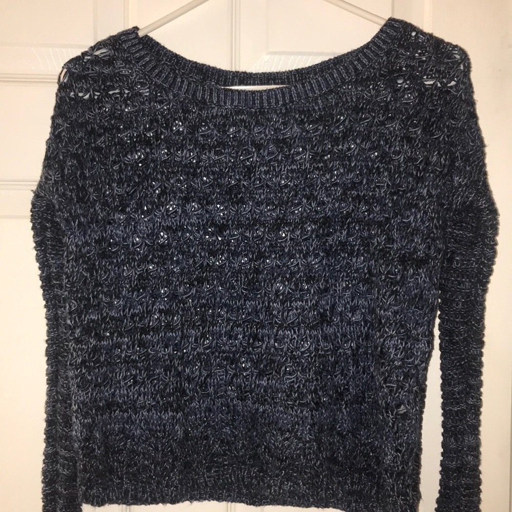 Hollister cropped sweater